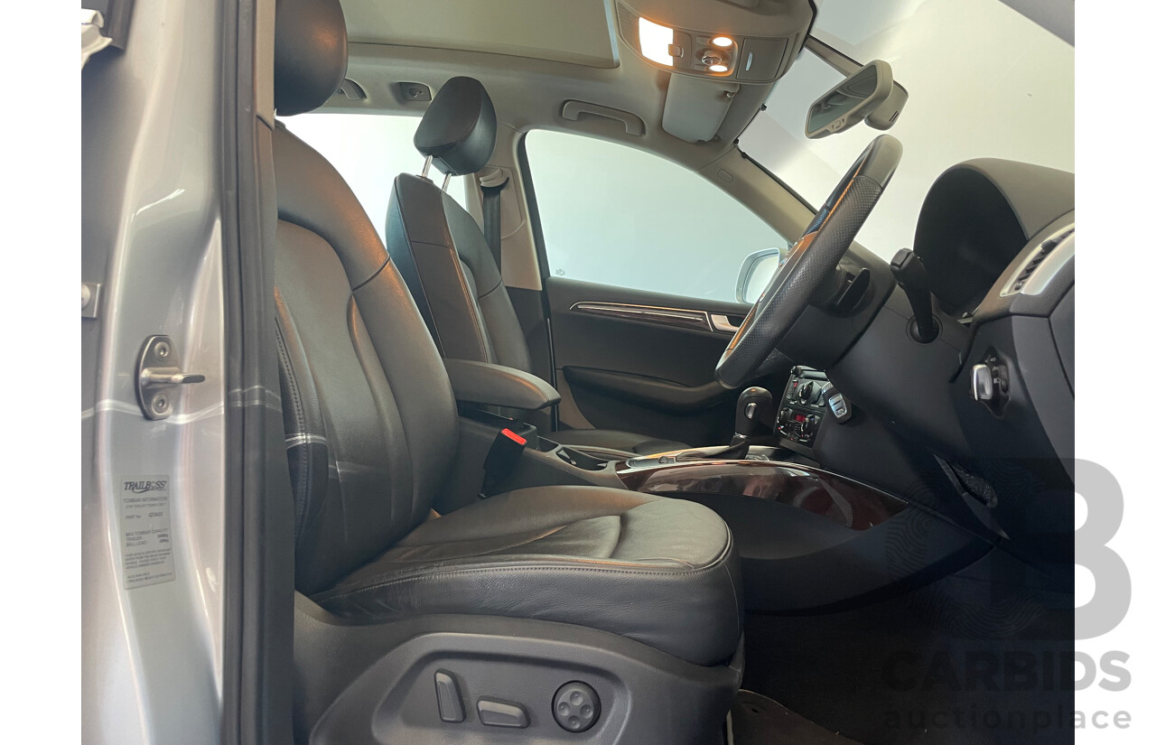 01/10 Audi Q5 3.0 TDI QUATTRO AWD 8R MY10 4D Wagon Silver 3.0L