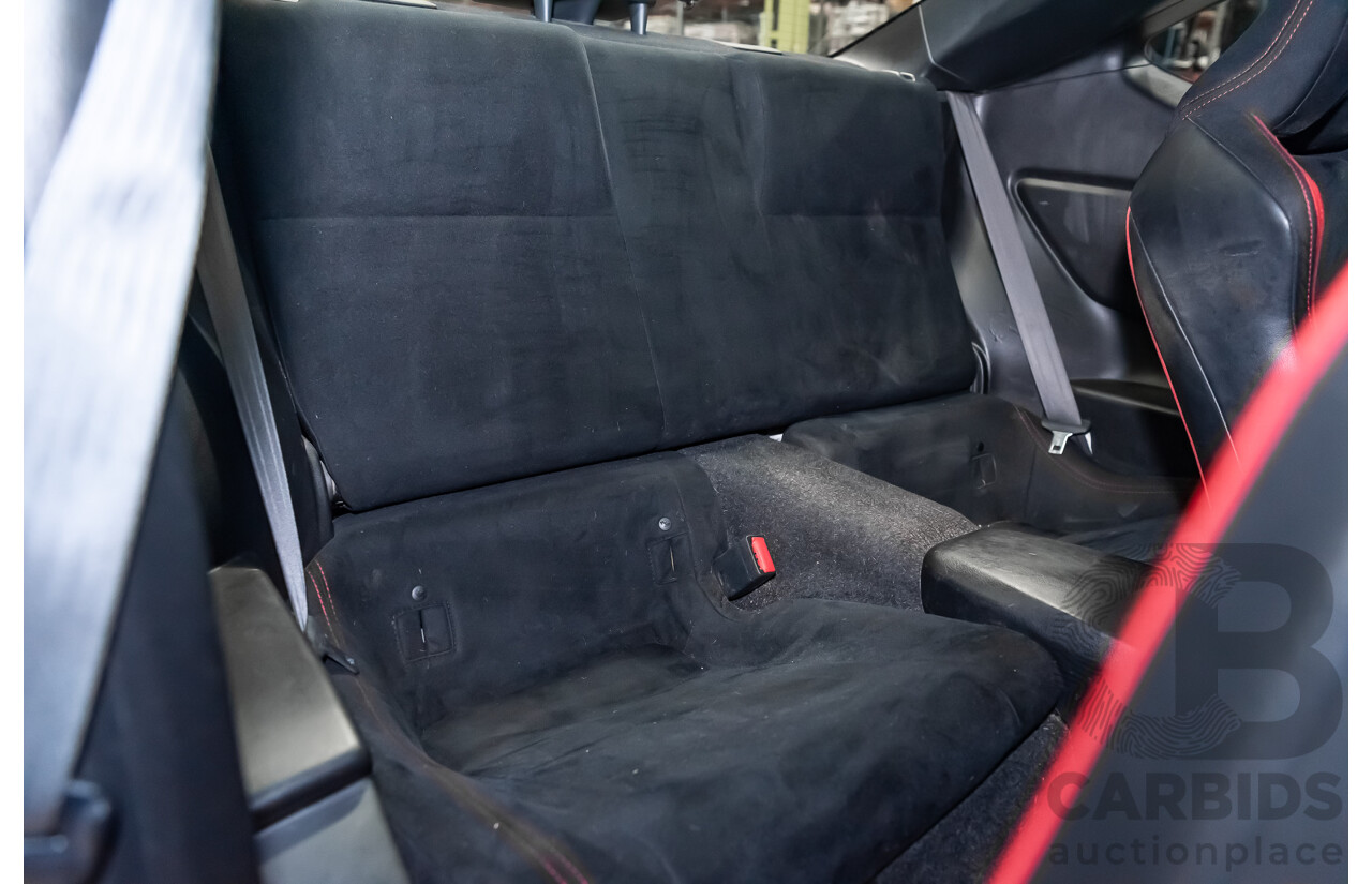 07/13 Toyota 86 GT RWD ZN6 2D Coupe White 2.0L