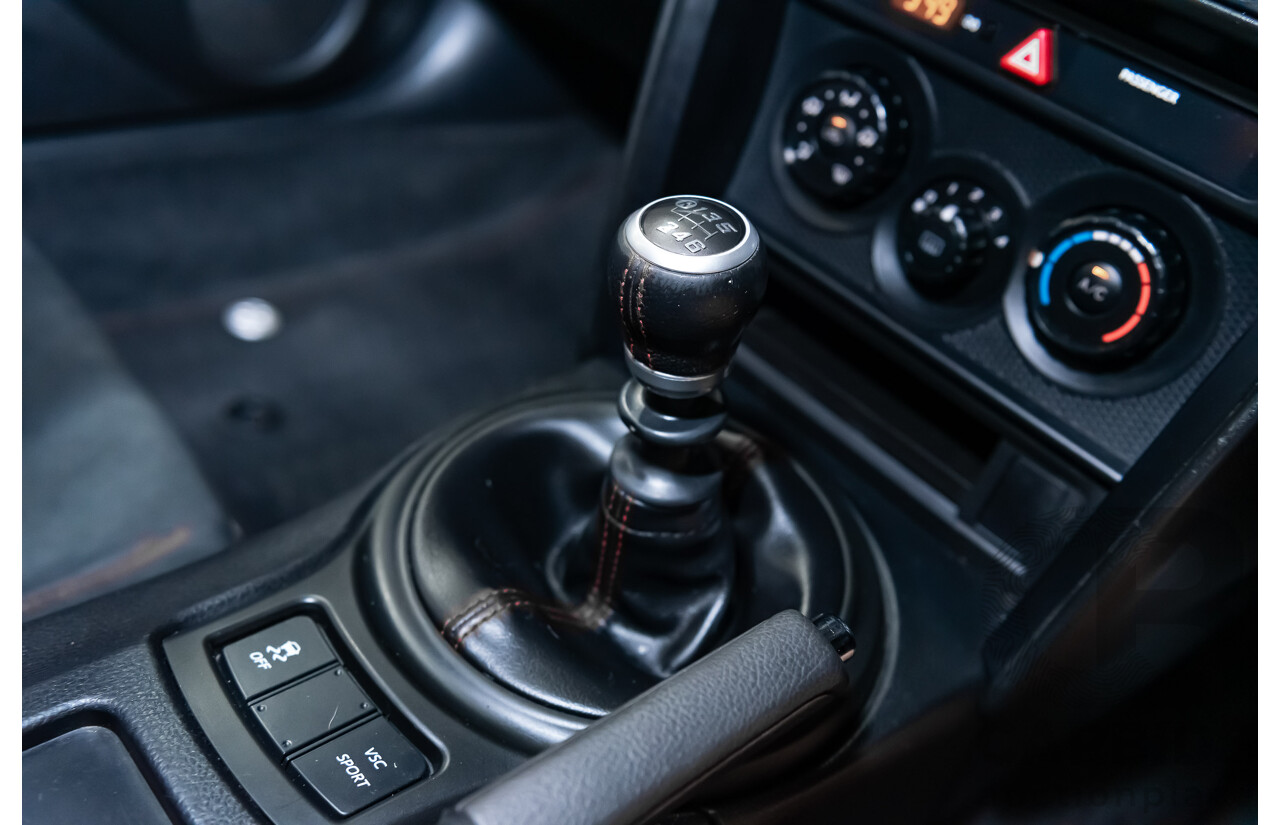 07/13 Toyota 86 GT RWD ZN6 2D Coupe White 2.0L