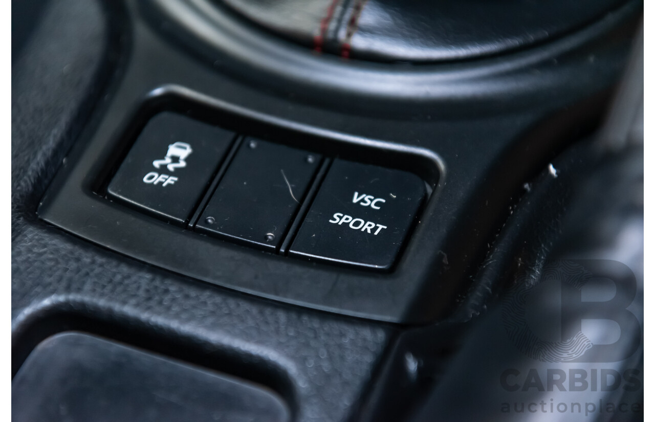 07/13 Toyota 86 GT RWD ZN6 2D Coupe White 2.0L