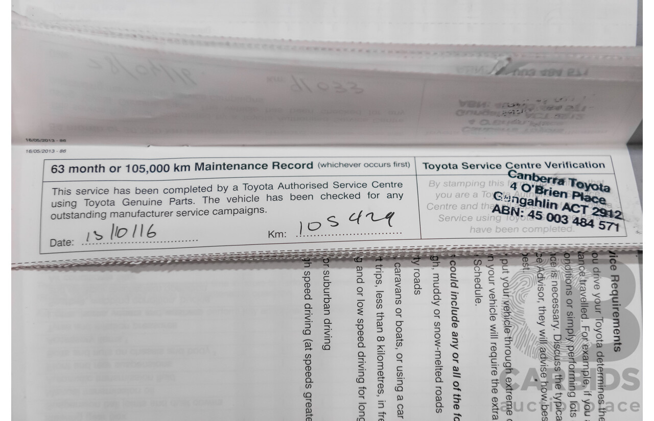 07/13 Toyota 86 GT RWD ZN6 2D Coupe White 2.0L