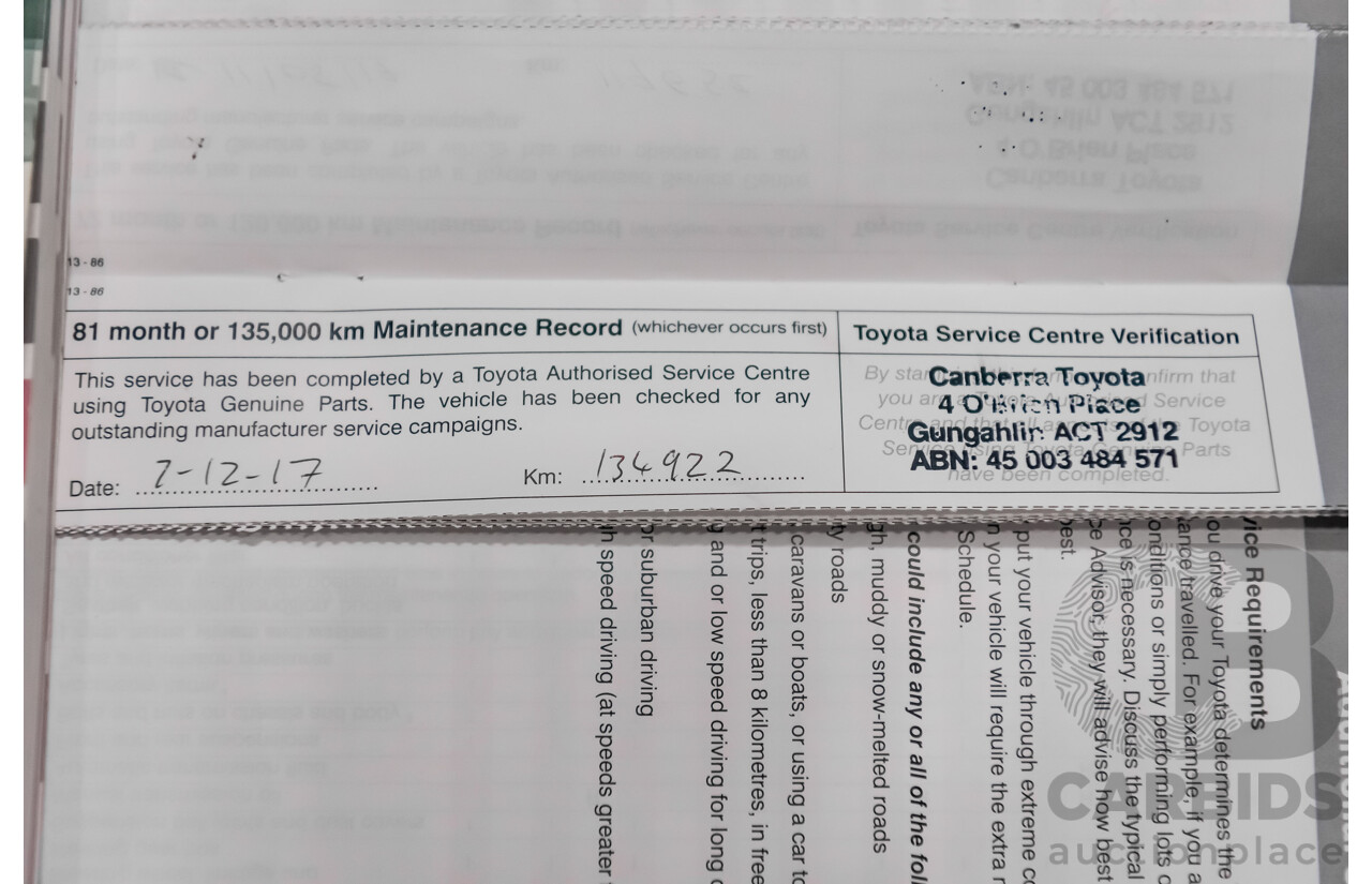 07/13 Toyota 86 GT RWD ZN6 2D Coupe White 2.0L