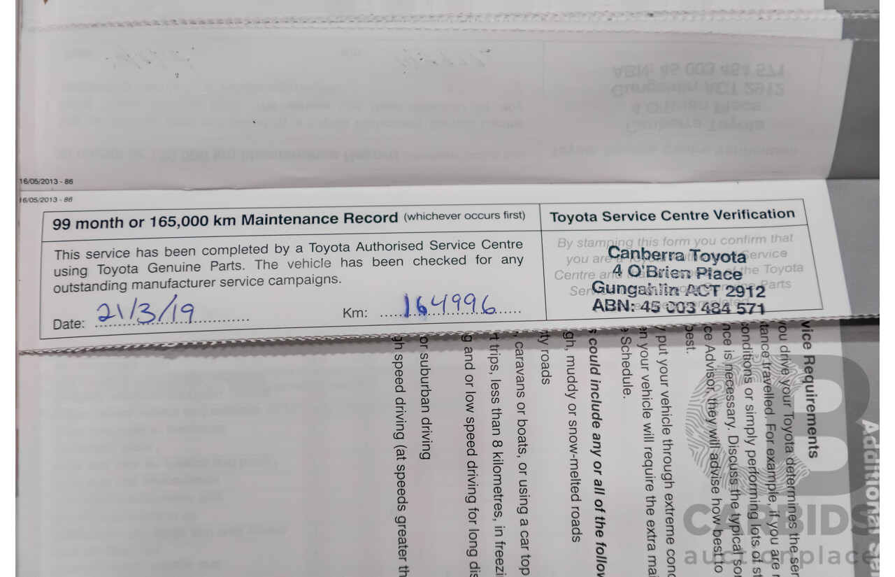 07/13 Toyota 86 GT RWD ZN6 2D Coupe White 2.0L