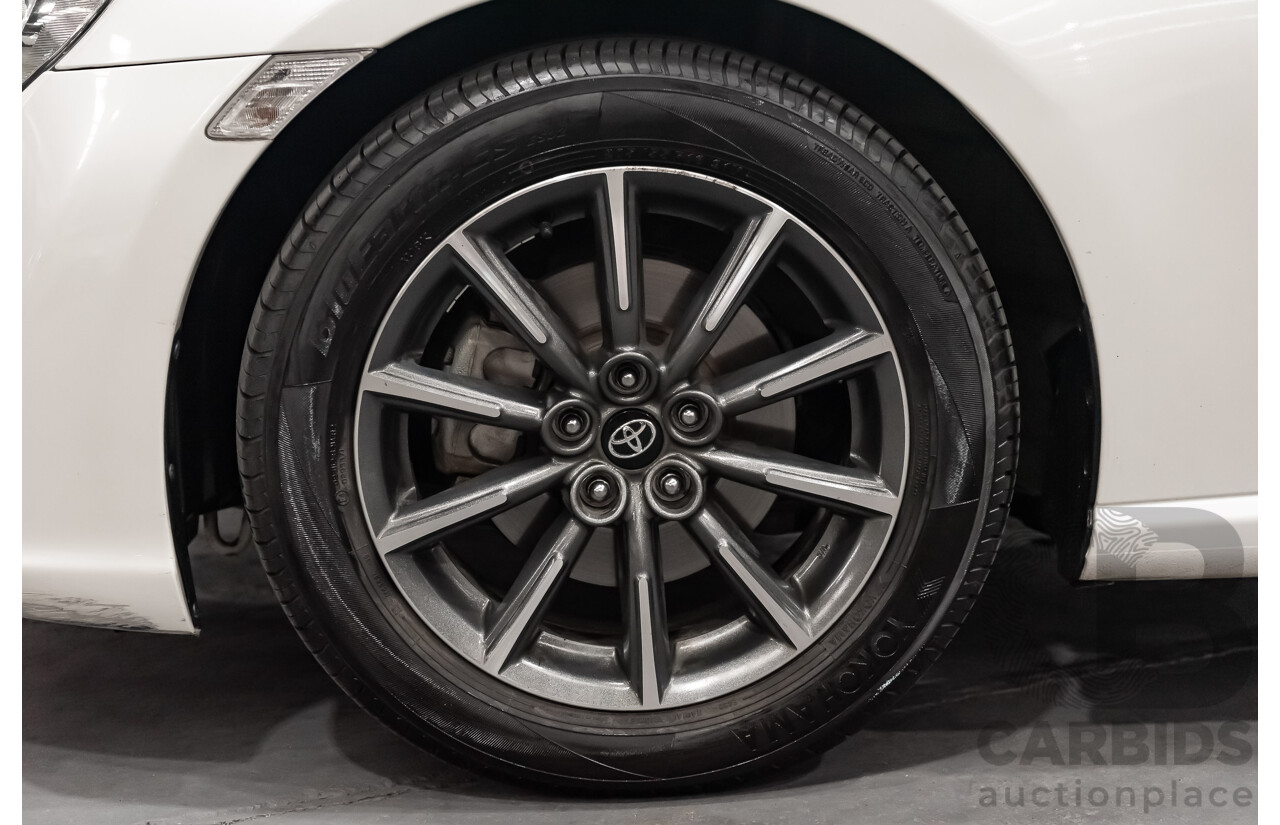 07/13 Toyota 86 GT RWD ZN6 2D Coupe White 2.0L