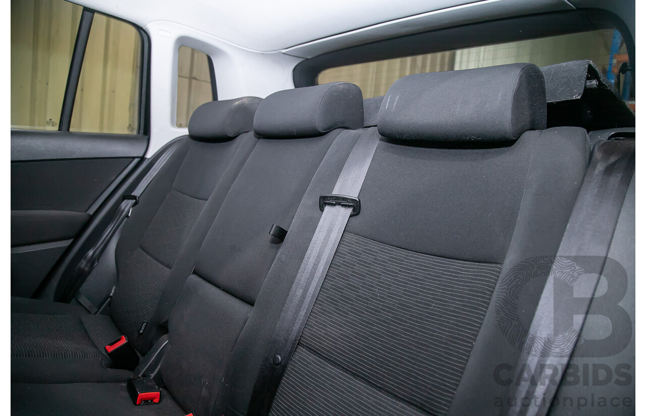 3/2012 Volkswagen Tiguan 132 TSI Pacific (AWD) 5NC MY12 4d Wagon Black Turbo 2.0L