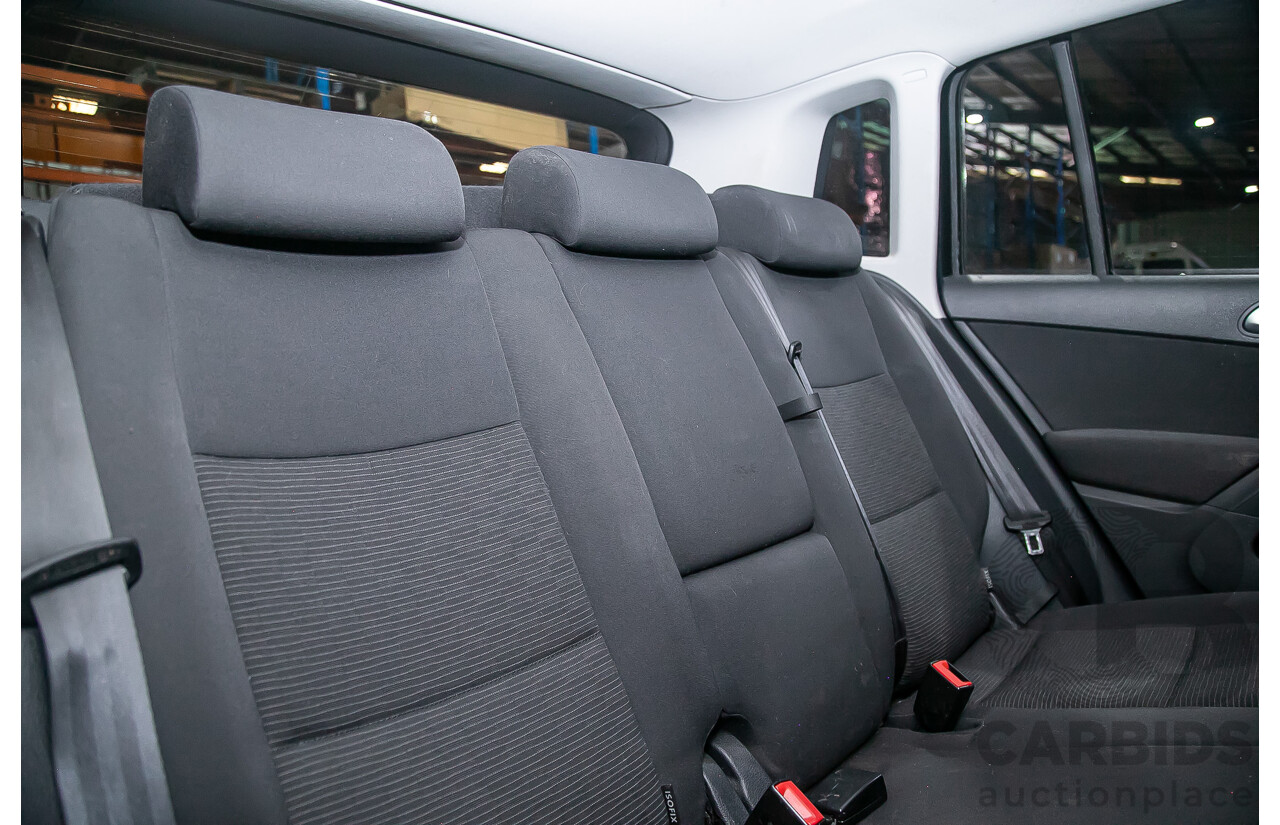 3/2012 Volkswagen Tiguan 132 TSI Pacific (AWD) 5NC MY12 4d Wagon Black Turbo 2.0L