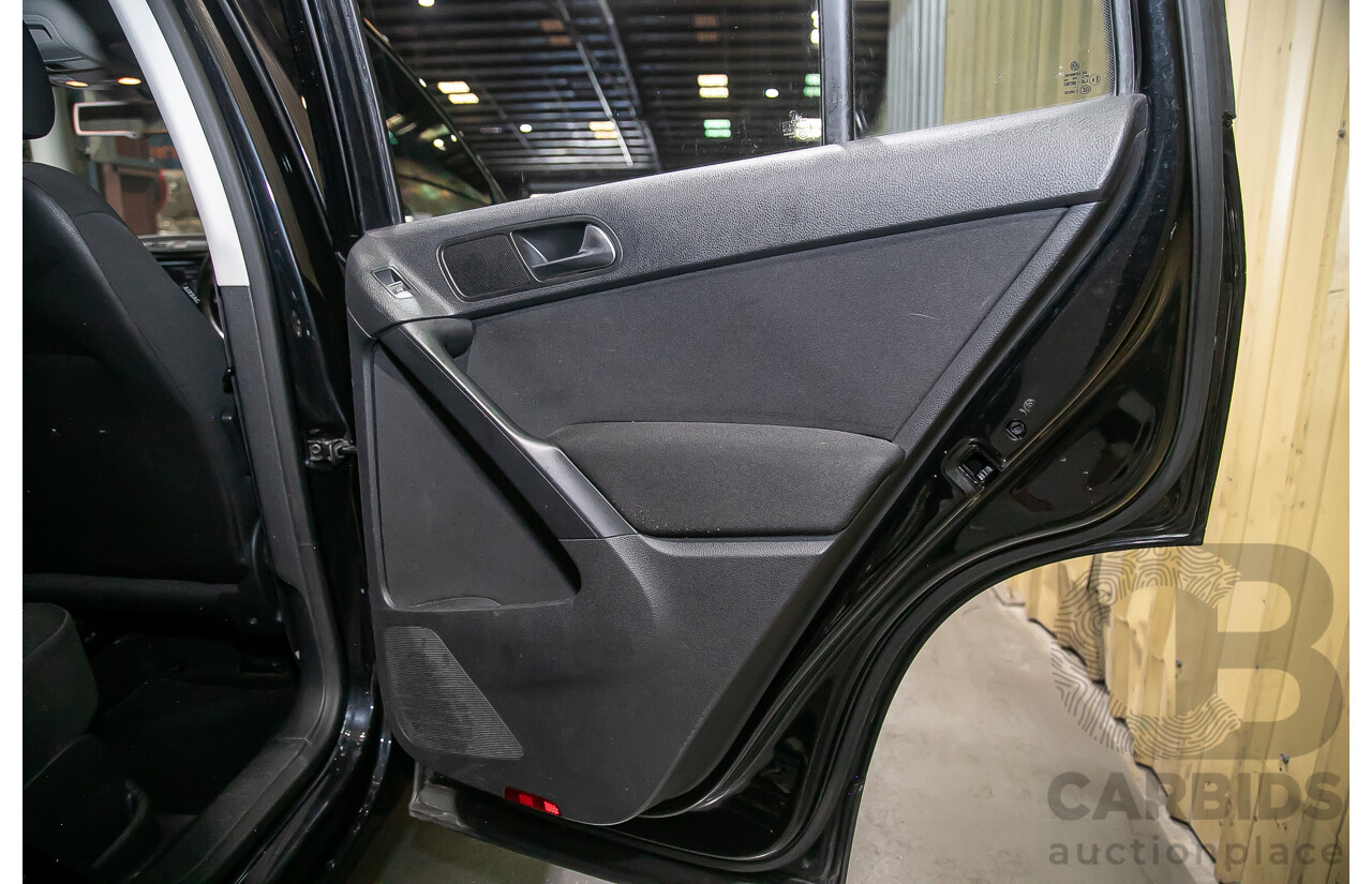 3/2012 Volkswagen Tiguan 132 TSI Pacific (AWD) 5NC MY12 4d Wagon Black Turbo 2.0L