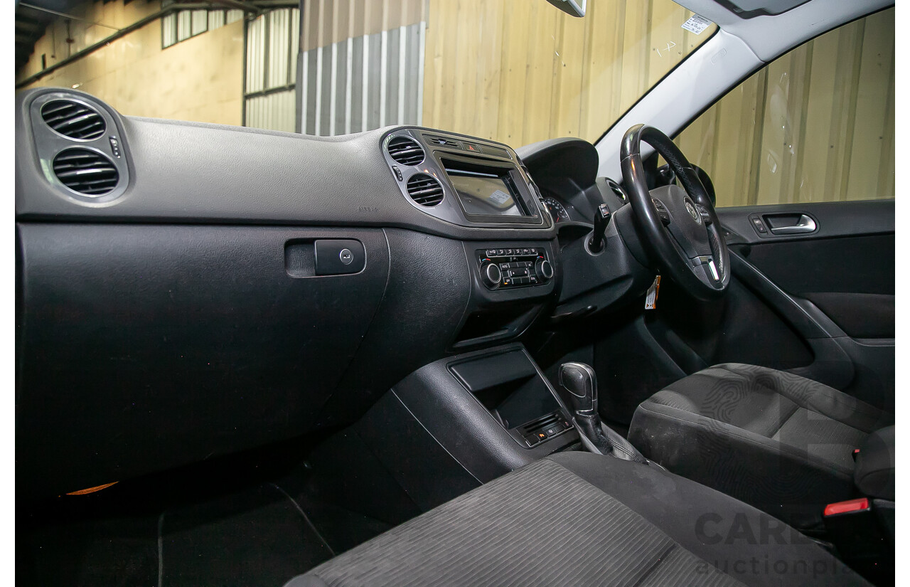 3/2012 Volkswagen Tiguan 132 TSI Pacific (AWD) 5NC MY12 4d Wagon Black Turbo 2.0L