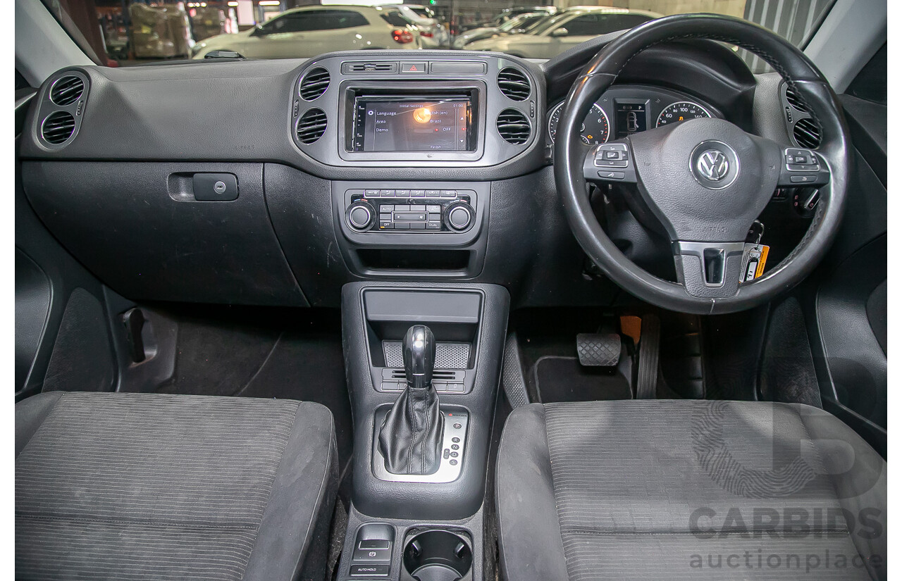 3/2012 Volkswagen Tiguan 132 TSI Pacific (AWD) 5NC MY12 4d Wagon Black Turbo 2.0L