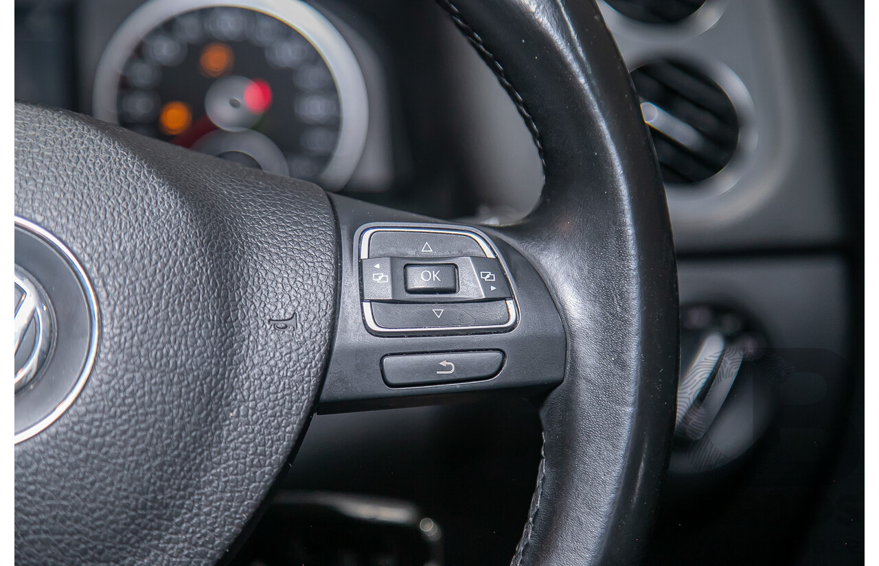 3/2012 Volkswagen Tiguan 132 TSI Pacific (AWD) 5NC MY12 4d Wagon Black Turbo 2.0L