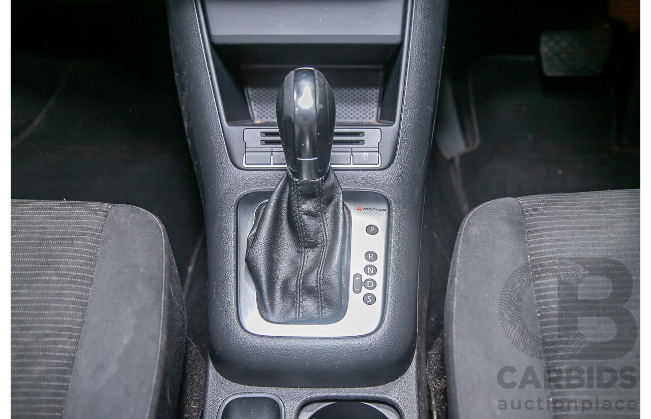 3/2012 Volkswagen Tiguan 132 TSI Pacific (AWD) 5NC MY12 4d Wagon Black Turbo 2.0L