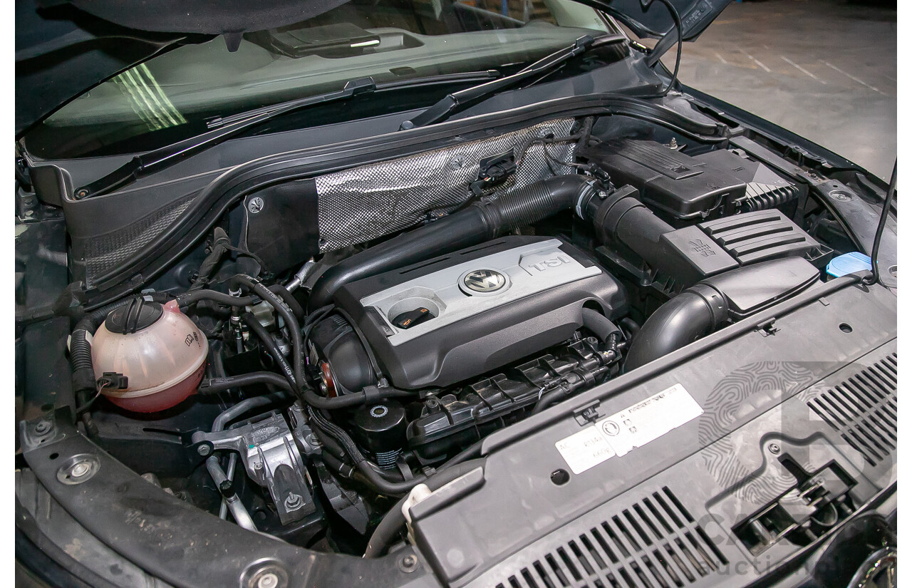 3/2012 Volkswagen Tiguan 132 TSI Pacific (AWD) 5NC MY12 4d Wagon Black Turbo 2.0L