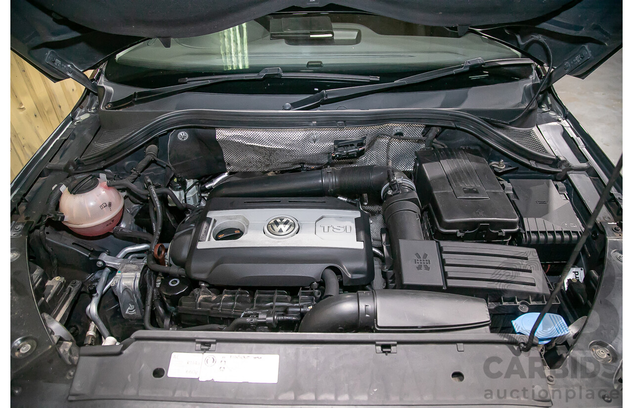 3/2012 Volkswagen Tiguan 132 TSI Pacific (AWD) 5NC MY12 4d Wagon Black Turbo 2.0L