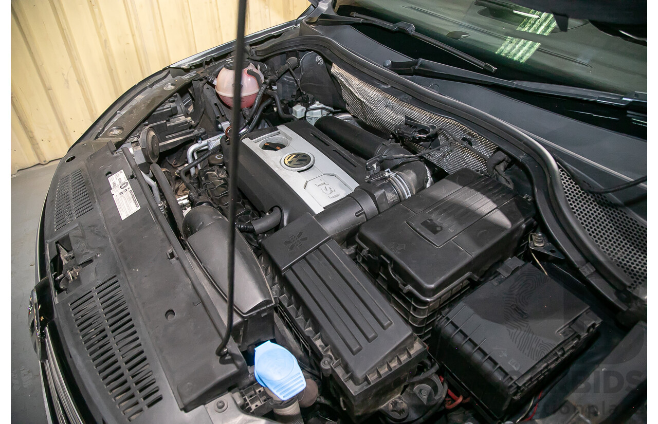 3/2012 Volkswagen Tiguan 132 TSI Pacific (AWD) 5NC MY12 4d Wagon Black Turbo 2.0L