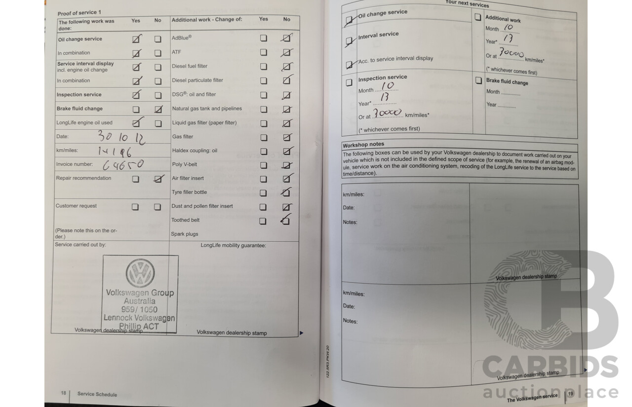3/2012 Volkswagen Tiguan 132 TSI Pacific (AWD) 5NC MY12 4d Wagon Black Turbo 2.0L