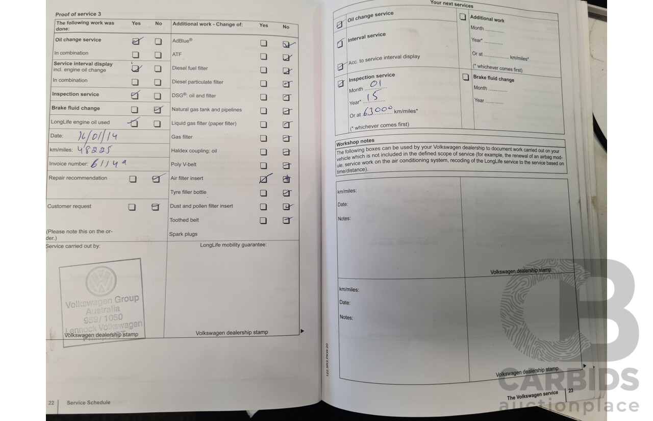 3/2012 Volkswagen Tiguan 132 TSI Pacific (AWD) 5NC MY12 4d Wagon Black Turbo 2.0L