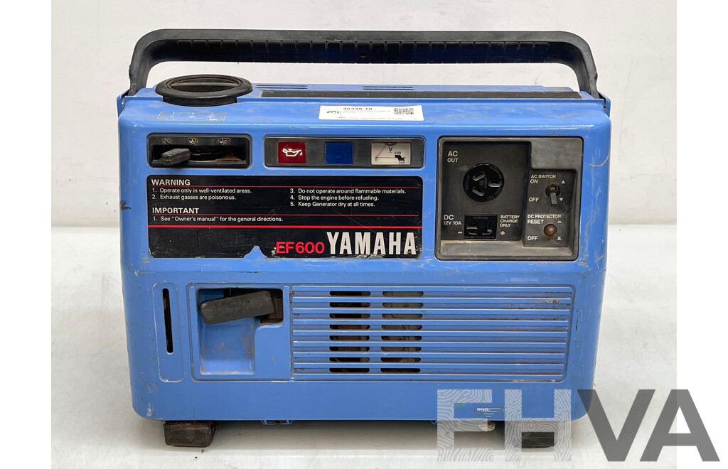 YamYamaha EF600 Portable Generator
