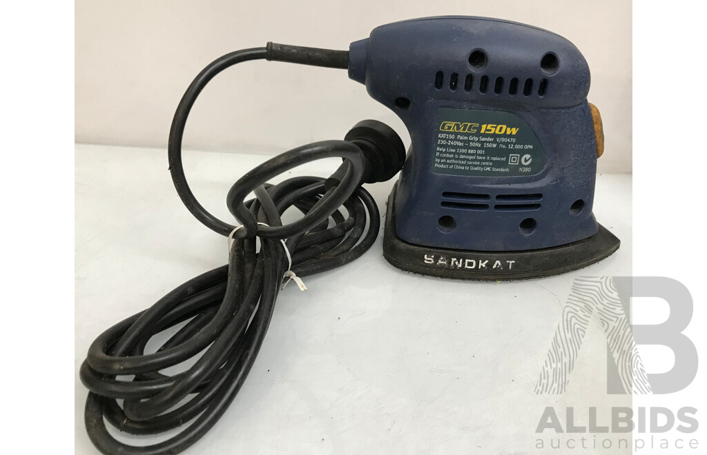 GMC (KAT150) 150W Palm Grip Sander