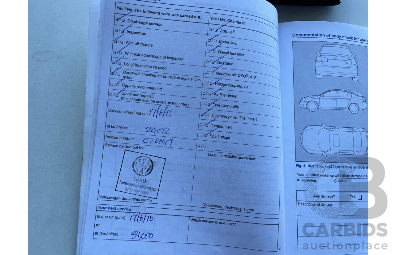 04/13 Volkswagen Golf 90 TSI FWD AU 5D Hatchback White 1.4L