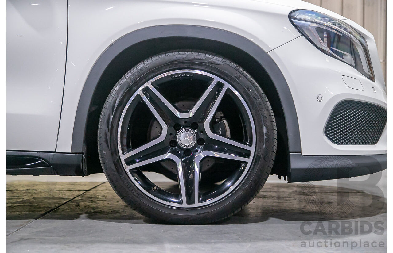 4/2016 Mercedes Benz GLA200d AMG Pack X156 4d Wagon White Turbo Diesel 2.1L