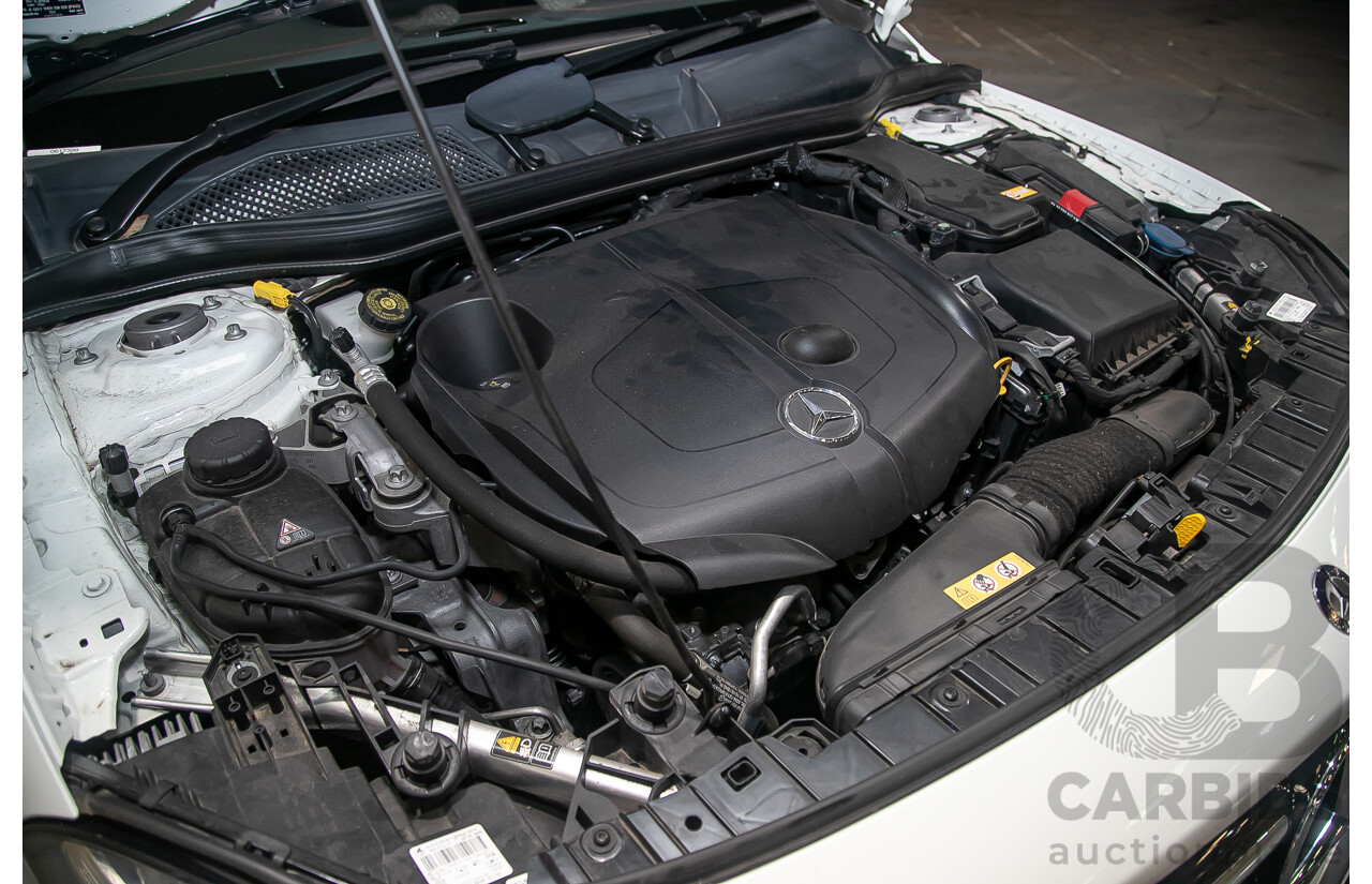 4/2016 Mercedes Benz GLA200d AMG Pack X156 4d Wagon White Turbo Diesel 2.1L