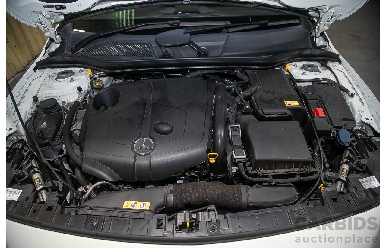 4/2016 Mercedes Benz GLA200d AMG Pack X156 4d Wagon White Turbo Diesel 2.1L