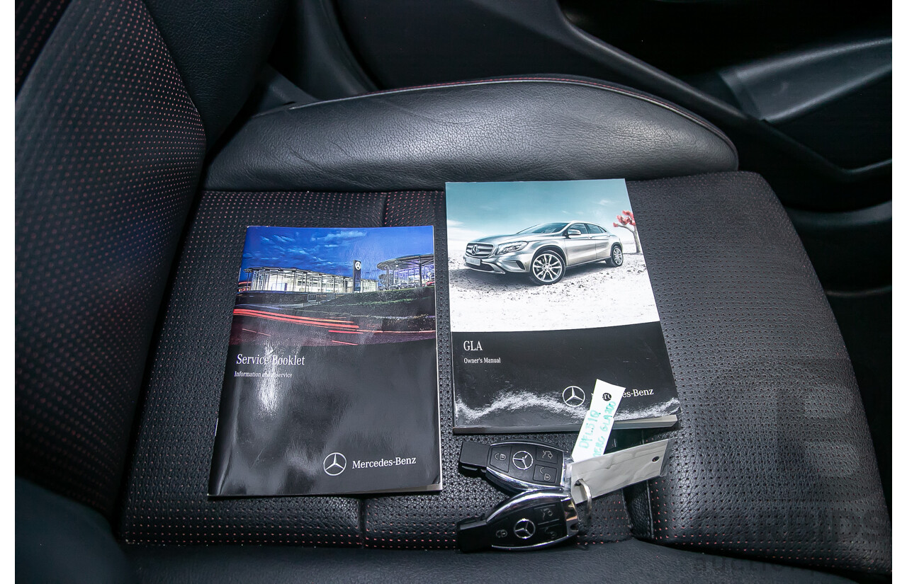 4/2016 Mercedes Benz GLA200d AMG Pack X156 4d Wagon White Turbo Diesel 2.1L