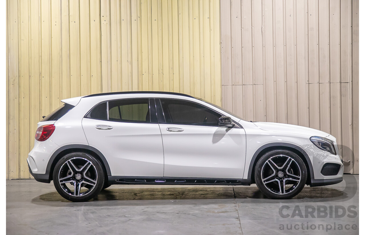 4/2016 Mercedes Benz GLA200d AMG Pack X156 4d Wagon White Turbo Diesel 2.1L