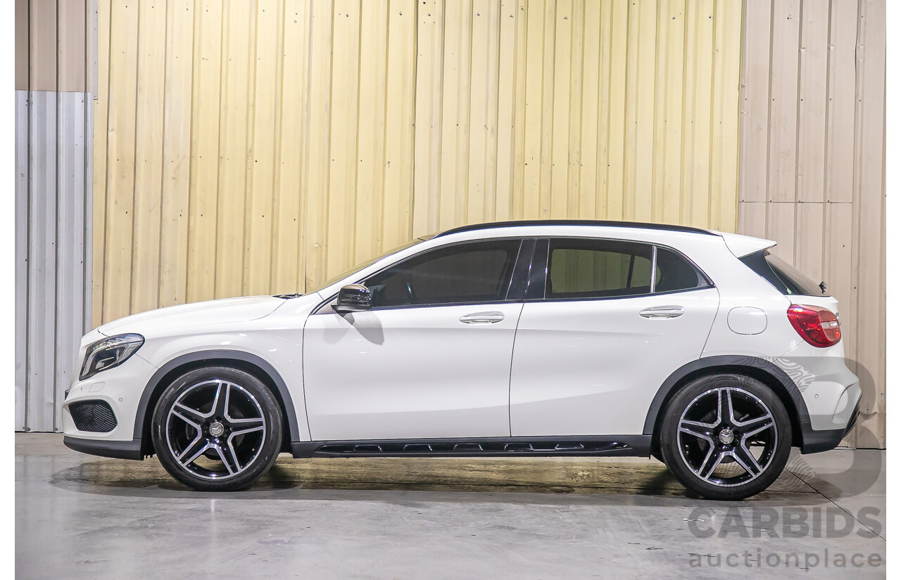 4/2016 Mercedes Benz GLA200d AMG Pack X156 4d Wagon White Turbo Diesel 2.1L