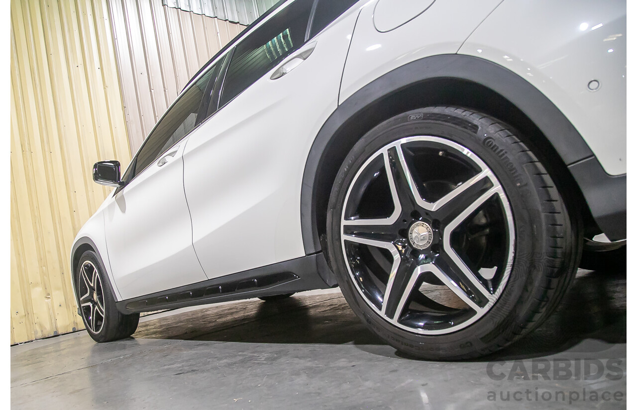 4/2016 Mercedes Benz GLA200d AMG Pack X156 4d Wagon White Turbo Diesel 2.1L