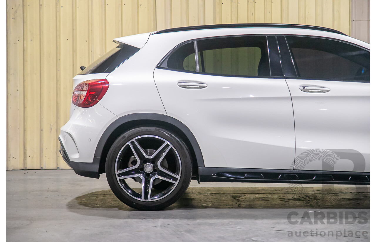 4/2016 Mercedes Benz GLA200d AMG Pack X156 4d Wagon White Turbo Diesel 2.1L