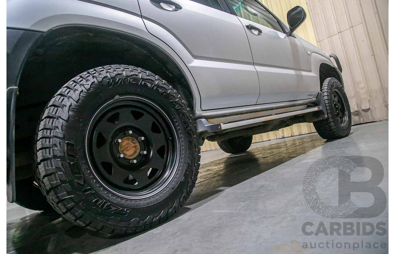 4/2004 Toyota Landcruiser Prado GX (4x4) KZJ120R 4d Wagon Silver Turbo Diesel 3.0L