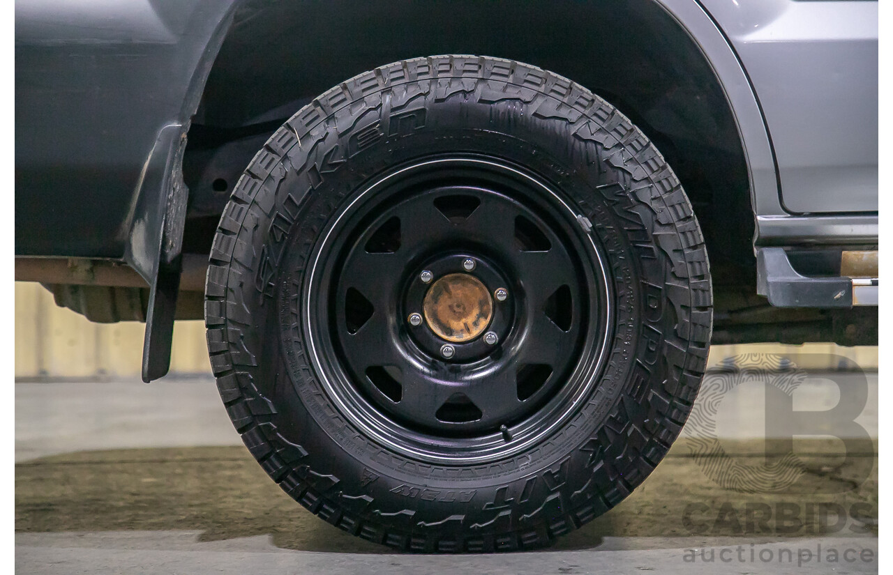 4/2004 Toyota Landcruiser Prado GX (4x4) KZJ120R 4d Wagon Silver Turbo Diesel 3.0L