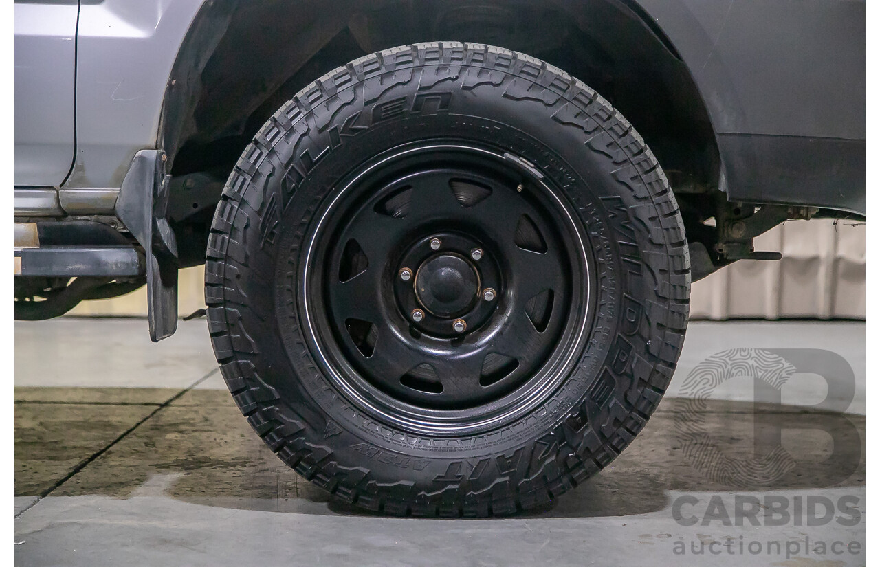 4/2004 Toyota Landcruiser Prado GX (4x4) KZJ120R 4d Wagon Silver Turbo Diesel 3.0L