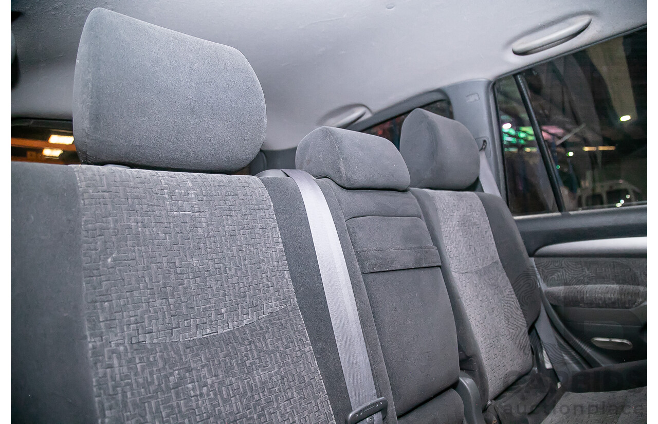 4/2004 Toyota Landcruiser Prado GX (4x4) KZJ120R 4d Wagon Silver Turbo Diesel 3.0L