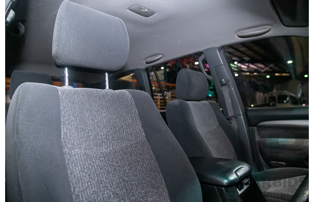 4/2004 Toyota Landcruiser Prado GX (4x4) KZJ120R 4d Wagon Silver Turbo Diesel 3.0L