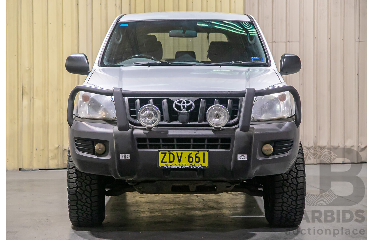4/2004 Toyota Landcruiser Prado GX (4x4) KZJ120R 4d Wagon Silver Turbo Diesel 3.0L