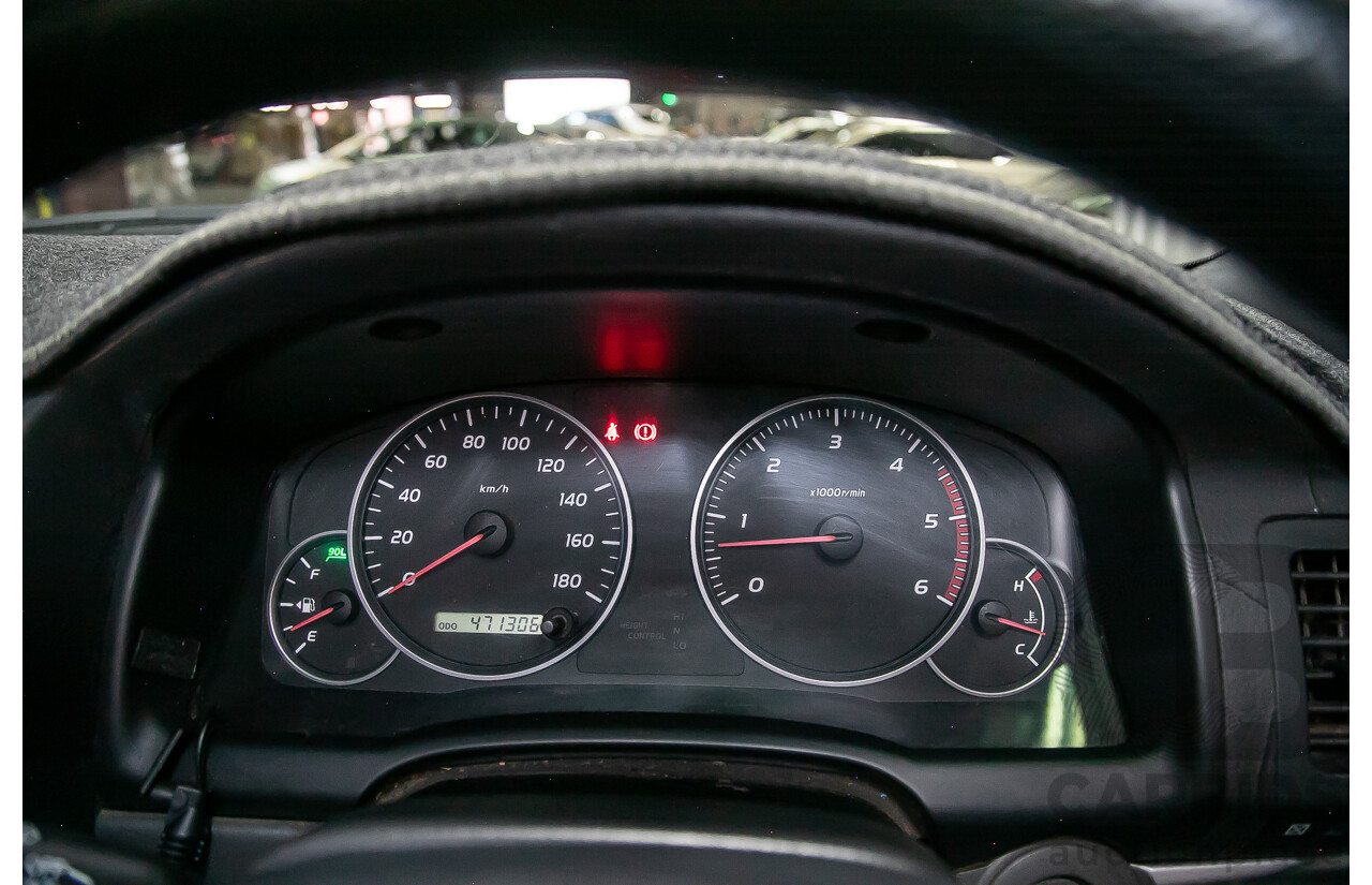 4/2004 Toyota Landcruiser Prado GX (4x4) KZJ120R 4d Wagon Silver Turbo Diesel 3.0L