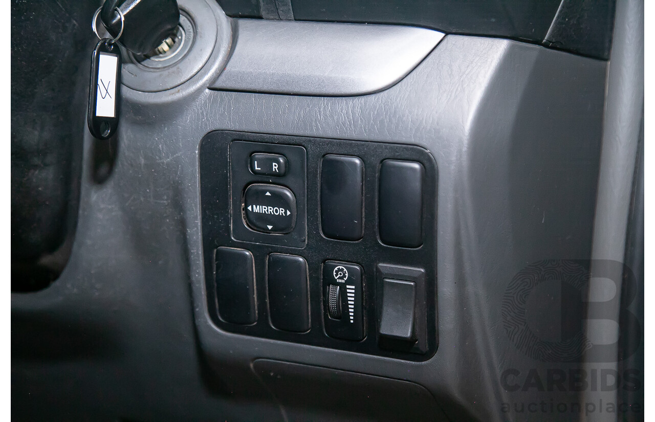 4/2004 Toyota Landcruiser Prado GX (4x4) KZJ120R 4d Wagon Silver Turbo Diesel 3.0L