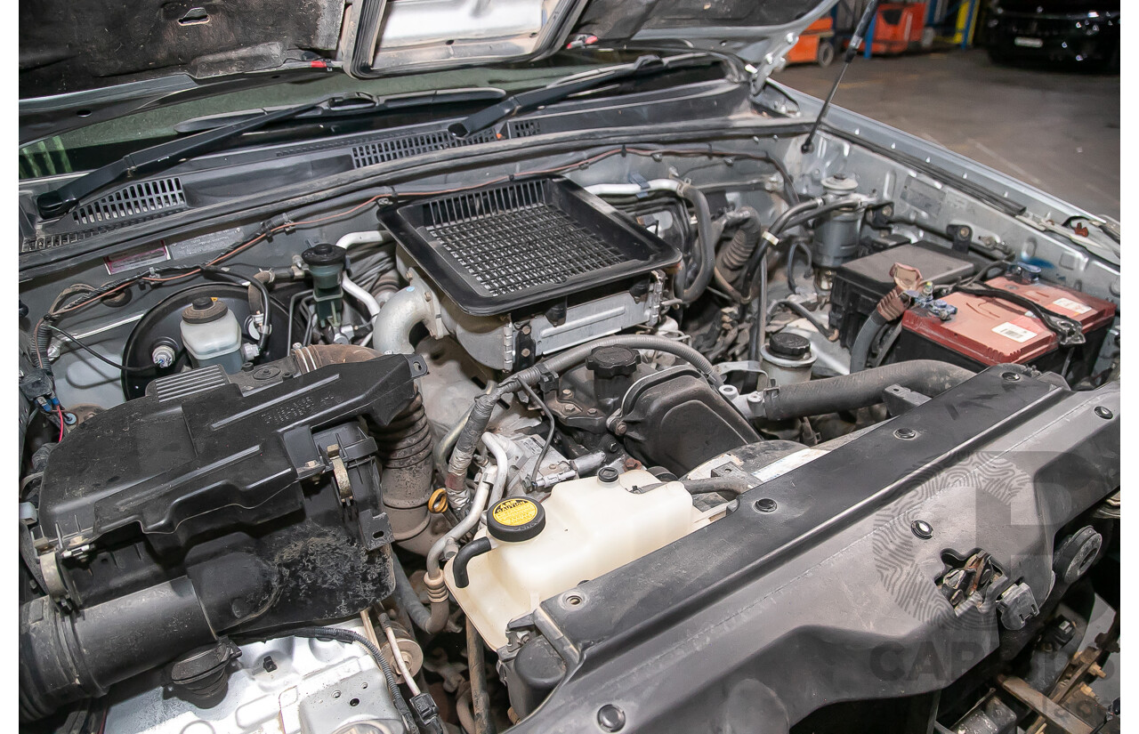 4/2004 Toyota Landcruiser Prado GX (4x4) KZJ120R 4d Wagon Silver Turbo Diesel 3.0L