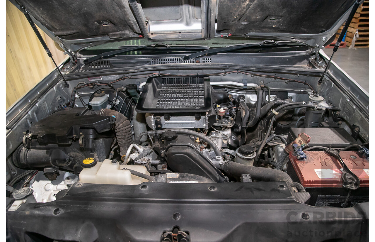 4/2004 Toyota Landcruiser Prado GX (4x4) KZJ120R 4d Wagon Silver Turbo Diesel 3.0L