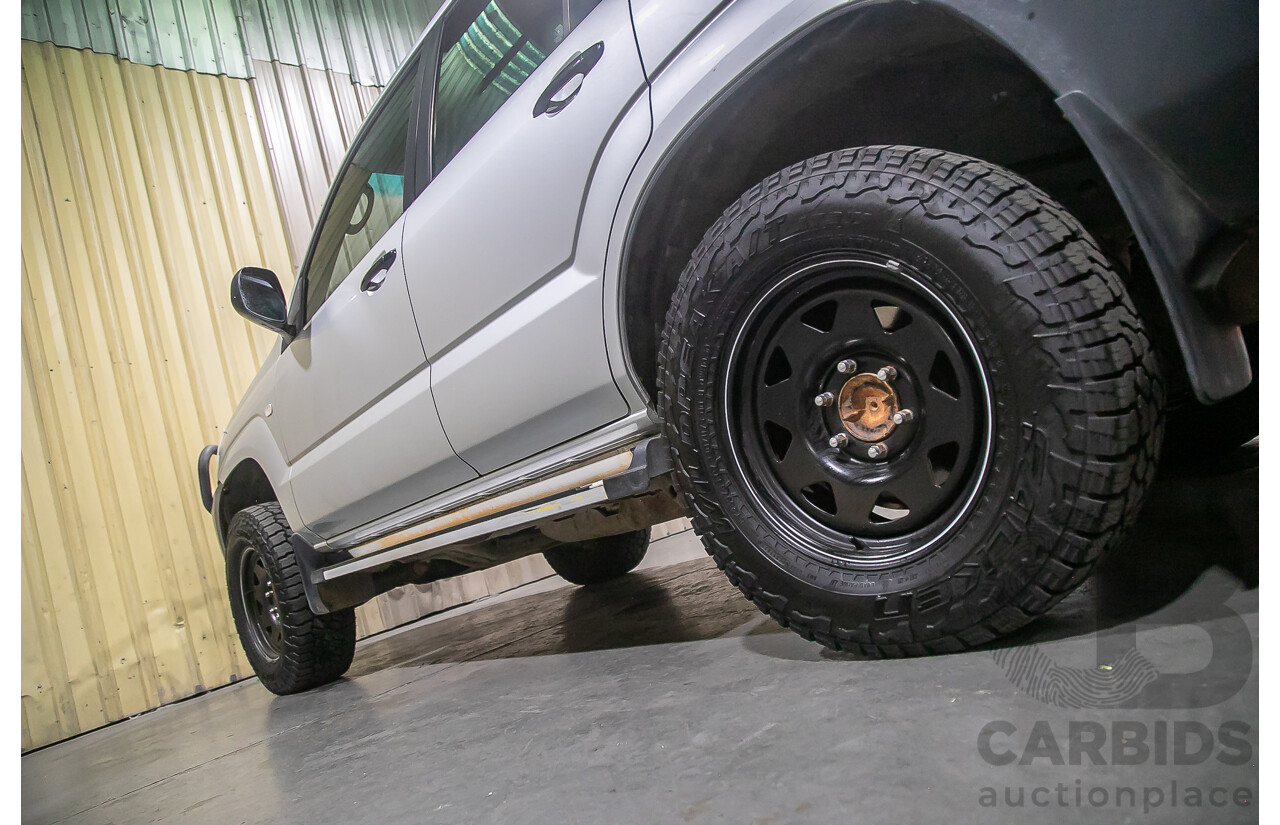 4/2004 Toyota Landcruiser Prado GX (4x4) KZJ120R 4d Wagon Silver Turbo Diesel 3.0L