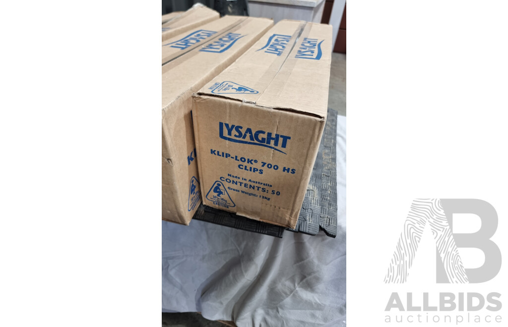 LYSAGHT Klip-Lok 700 HS Clips Approx.120Pcs