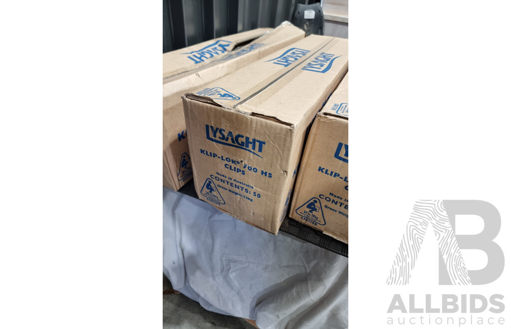 LYSAGHT Klip-Lok 700 HS Clips Approx.120Pcs