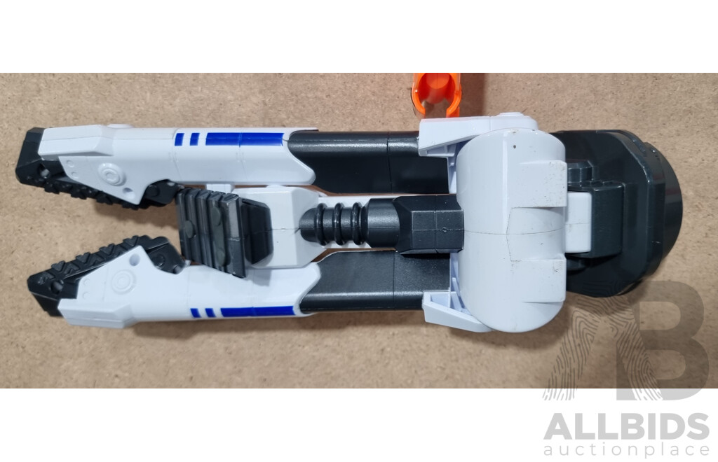 Collection of NERF Guns, Attachements and Accessories with a RC Helicopter