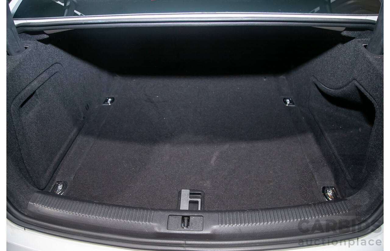 8/2013 Audi A4 2.0 TFSI Quattro (AWD) S-Line Pack B8 (8K) MY13 4d Sedan White Turbo 2.0L