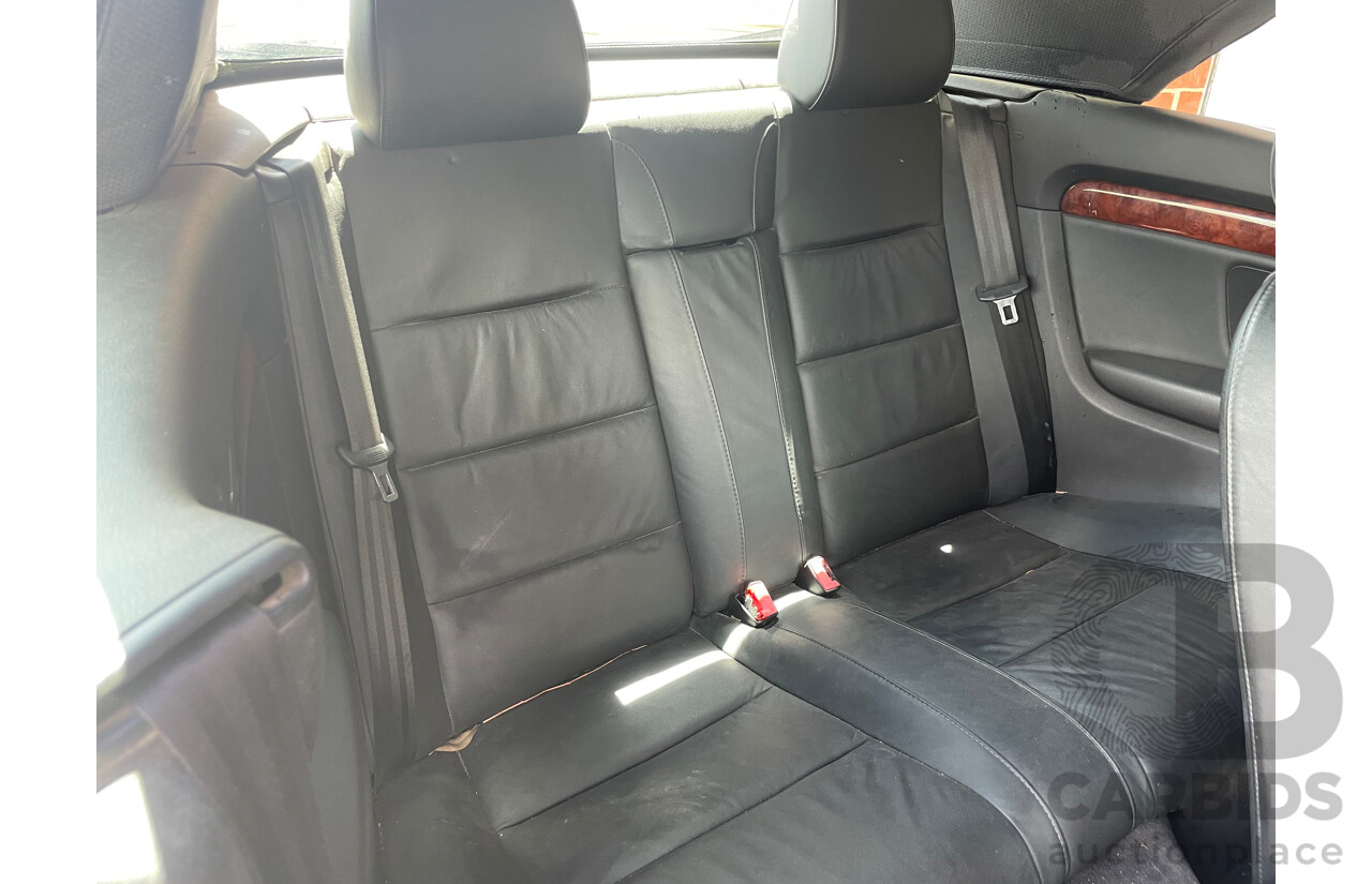 03/04 Audi A4 CABRIOLET FWD B6 2D Cabriolet Grey 1.8L