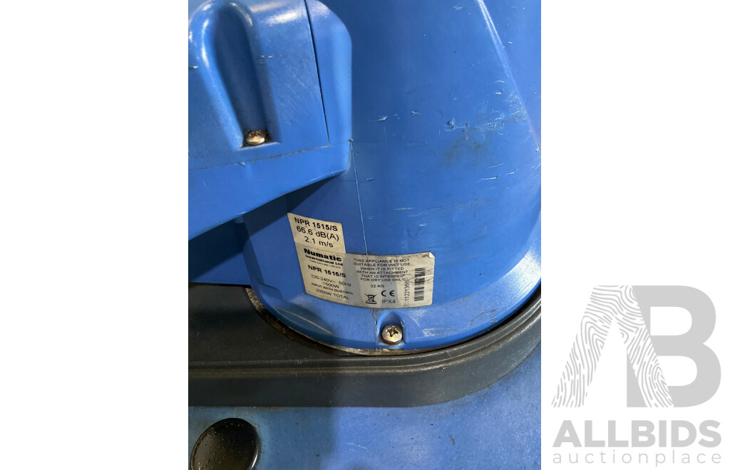 Numatic Rotary Floor Scrubber