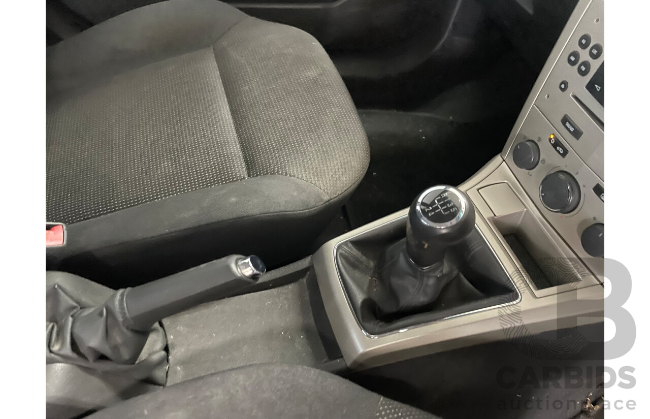 12/07 Holden Astra CD FWD AH MY08 5D Hatchback Black 1.8L