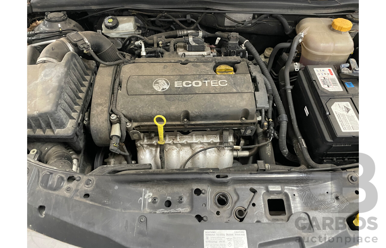 12/07 Holden Astra CD FWD AH MY08 5D Hatchback Black 1.8L